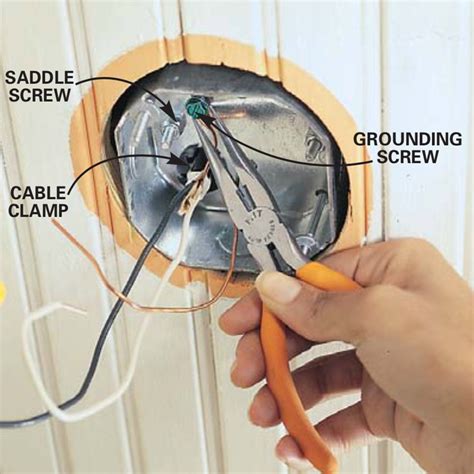 installing ceiling fan junction box|installing ceiling outlet box.